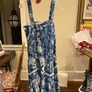 Faherty Maxi Floral Print Dress